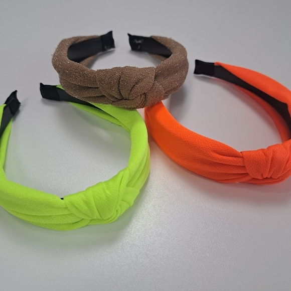 3 pack <<new>>Turban knot headband made of fabric and plastic‎ - Picture 1 of 8